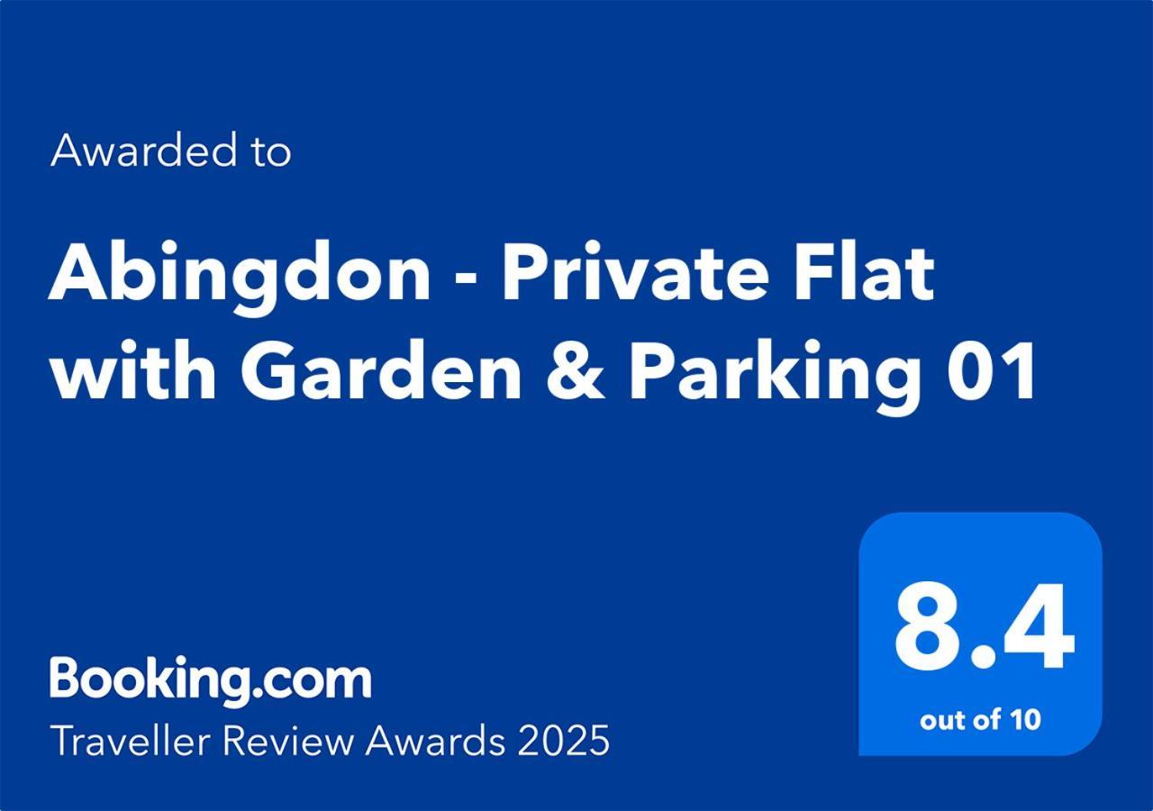 Ferienwohnung Abingdon - Private Flat With Garden & Parking 01 Exterior foto
